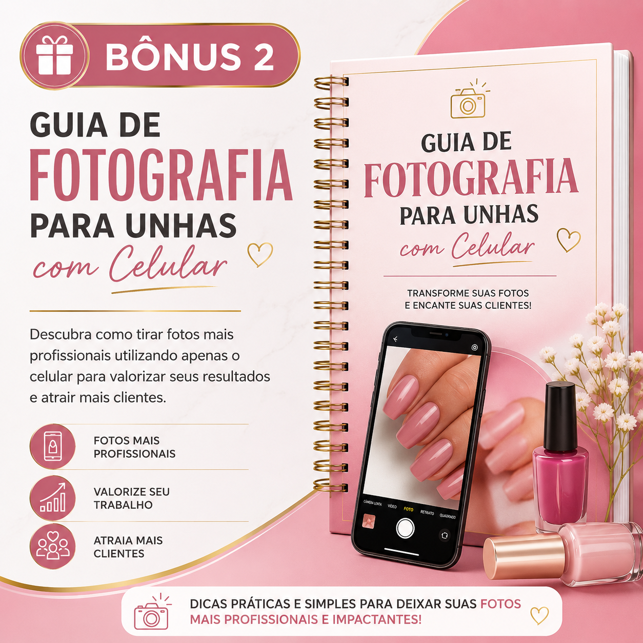 Guia de Fotografia para Unhas com Celular